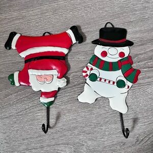 Vintage Christmas Wall Hooks